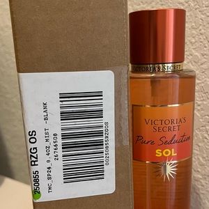 Victorias Secret Sol Body Mist Pure Seduction Fragrance Splash 8.4 fl oz.